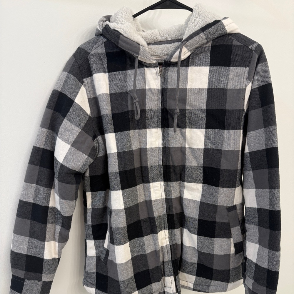 Comfy Plaid Jacket